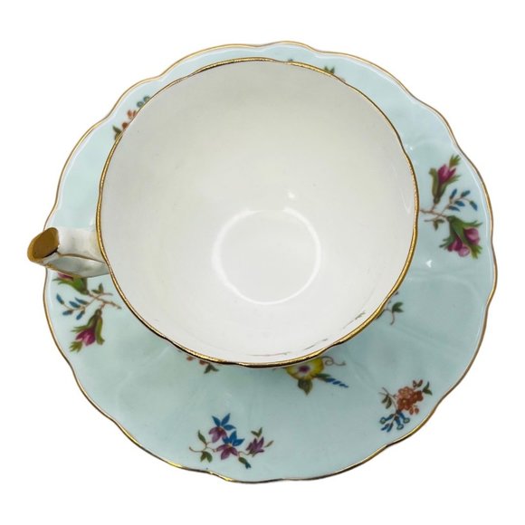 Aynsley Vintage English Fine Bone China Teacup & Saucer # 26 - Picture 5 of 10